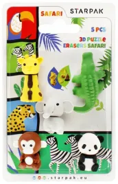 gumka-do-mazania-3d-puzzle-5-sztuk-safari