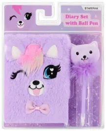 pamietnik-pluszowy-kot-z-klodka-dlugopis