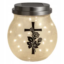 znicz-solarny-led-lampion-na-grob-statuetka-na-cmentarz-roza-krzyz-nowosci