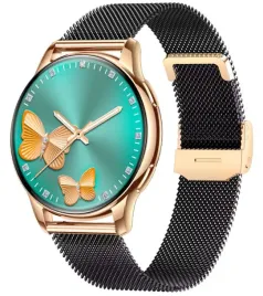 smartwatch-rubicon-rncf30-rozowe-zloto-czarna-bransoleta-bt-call