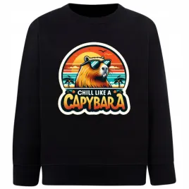 bluza-bez-kaptura-dziecieca-capybara-kapibara-bawelna-nadruk-146-152-w726