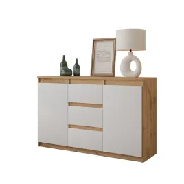komoda-dab-wotan-bialy-mat-120-cm-szeroka-2-drzwi-2-polki-3-szuflady