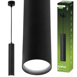 lampa-wiszaca-sufitowa-led-gu10-zyrandol-reflektor-tuba-zwis-czarny