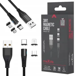 kabel-usb-do-lightning-usb-c-micro-usb-magnetyczny-3w1-nylonowy-10w-1m