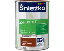 sniezka-supermalr-emalia-olejno-ftalowa-ral8002-orzech-sredni-polysk-800-ml