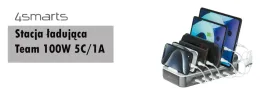 stacja-ladujaca-4smarts-team-100w-z-zestawem-kabli-kosmiczna-szaros