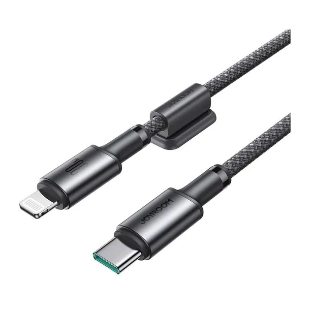 kabel-usb-c-lightning-joyroom-30w-1-2m-szary-stan-nowy-kolor-szary