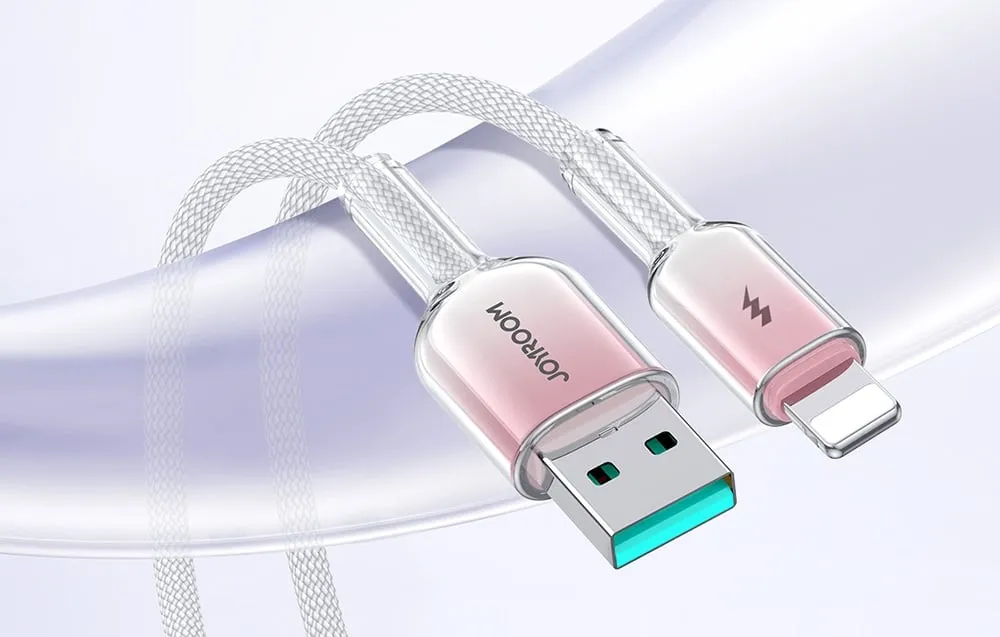kabel-usb-a-lightning-joyroom-s-a42-3a-1-2m-bialy
