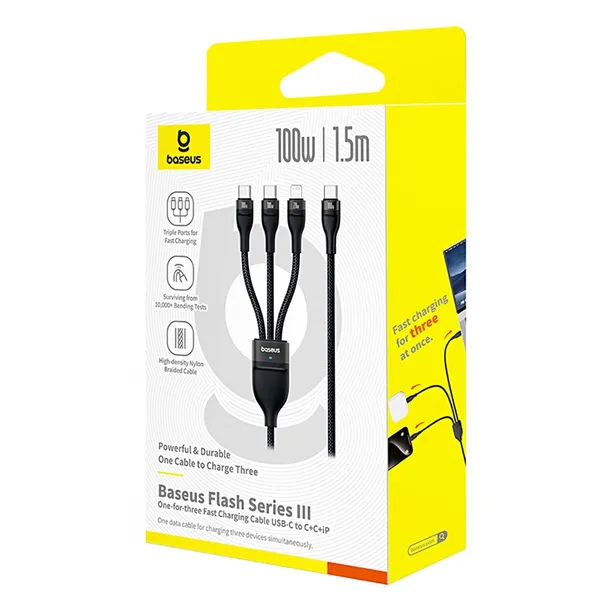 kabel-3w1-baseus-flash-series-3-100w-usb-c-usb-c-usb-c-lightning-15m-3-kod-producenta-p10377502111-00