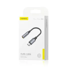 foneng-adapter-bm30-usb-c-jack-3-5mm-0-14m-czarny