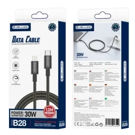 jellico-kabel-b28-usb-c-lightning-pd-30w-1m-czarny