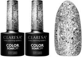 2-sztuki-lakier-hybrydowy-winter-wonderland-10-5g-claresa-srebrny-brokat