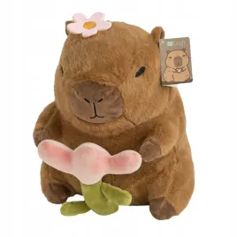 pluszowa-kapibara-z-kwiatem-27cm-pluszak-urocza-przytulanka-z-kwiatkiem
