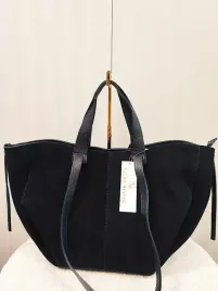 laura-biaggi-torba-shopper-zamszowa-czarna