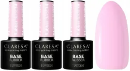 3-x-claresa-baza-rubber-14-5g-wysoka-adhezja-nadbudowa-plytki-rozowy-kolor