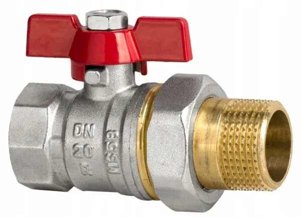 zawor-kulowy-kurek-1-dn25-mosiezny-ze-srubunkiem-i-dlawica-motylek-solidny-rodzaj-kulowy-waga-z-opakowaniem-0-484-kg