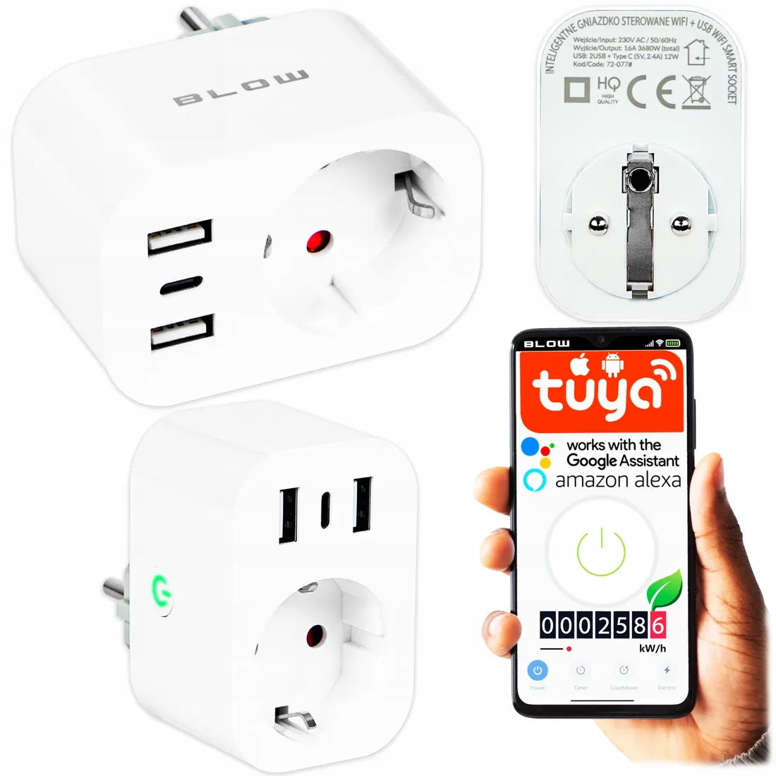 inteligentne-gniazdko-wifi-smart-home-tuya-programator-usb-a-usb-c-blow-rodzaj-gniazdko