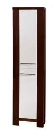 kolo-szafka-boczna-wysoka-stojaca-runa-455x1747x324-wenge-bialy-polysk