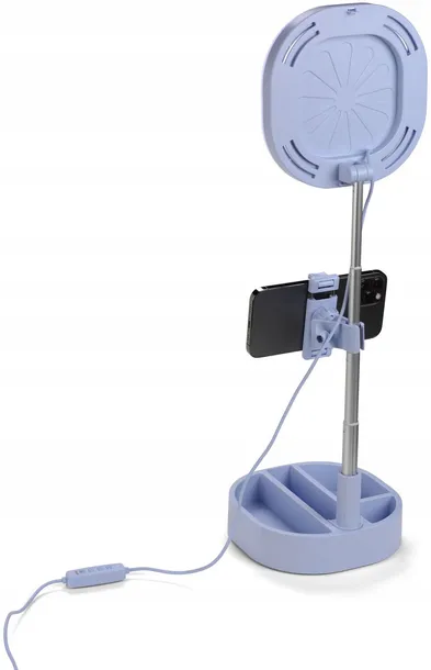 lampa-cellularline-selfie-ring-mirror-niebieska-marka-cellularline