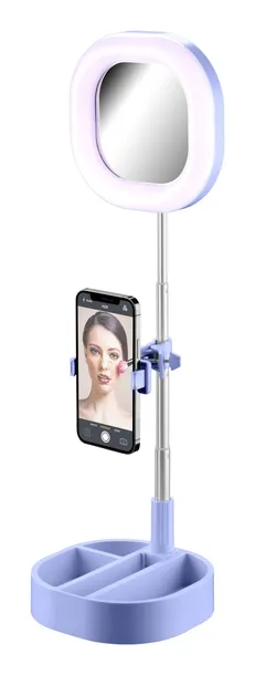 lampa-cellularline-selfie-ring-mirror-niebieska-marka-cellularline-kod-producenta-selfieringmirroru