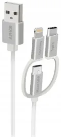 kabel-arks-usb-usb-typ-c-microusb-lightning-12-m-bialy