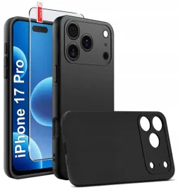 etui-czarne-matowe-silikon-slim-do-iphone-17-pro-szklo-9h
