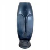 wazon-twarz-niebieski-szklany-30cm-stan-nowy