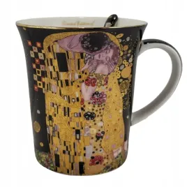 kubek-g-klimt-czarny-pocalunek-300ml-z-lyzeczka