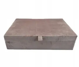 szkatulka-welurowa-brudny-roz-z-przegrodkami