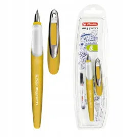 pioro-wieczne-herlitz-my-pen-musztardowo-bialy-l