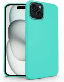 etui-iphone-15-plus-turkusowe-matowe-smukle-silikon-tpu-case