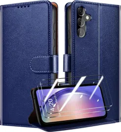 zestaw-3w1-etui-portfelowe-2x-szklo-ochronne-samsung-a54-5g-niebieski