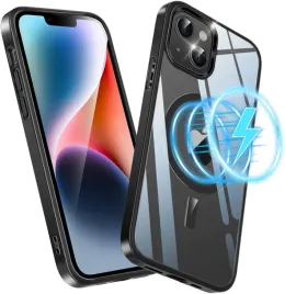 etui-iphone-13-14-6-1-czarne-przezroczyste-pancerne-magsafe