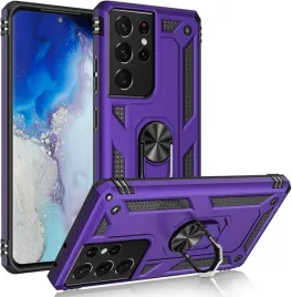 etui-samsung-galaxy-s21-ultra-pancerne-ring-case-fioletowe