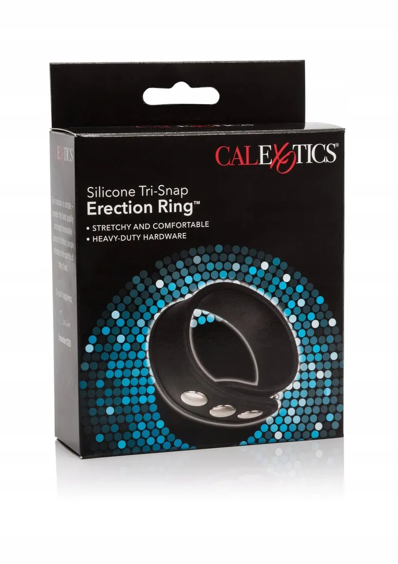 pierscien-tri-snap-erection-ring-black-stan-nowy