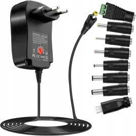 uniwersalny-zasilacz-sieciowy-regulowany-3-12v-ladowarka-8-wtyczek