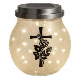 znicz-solarny-led-lampion-na-grob-statuetka-na-cmentarz-roza-krzyz-nowosci