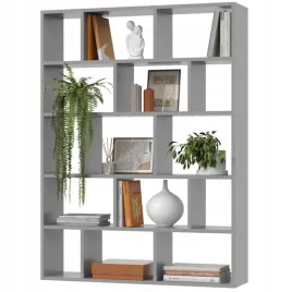 regal-otwarty-z-polkami-na-sciane-biblioteczka-na-ksiazki-do-salonu-szary