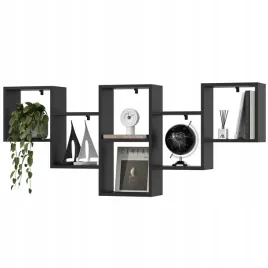 polka-na-sciane-wiszaca-scienna-regal-biblioteczka-do-pokoju-160cm-czarny