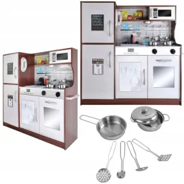kuchnia-kuchenka-drewniana-swiatlo-led-akcesoria-garnki-dla-dzieci-duza