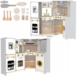 drewniana-kuchnia-kuchenka-interaktywna-akcesoriami-okap-z-oswietleniem-led