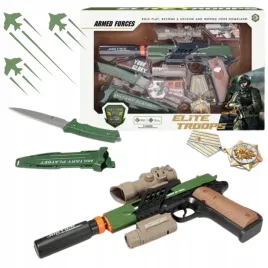 zestaw-zolnierza-pistolet-noz-taktyczny-odznaka-wyposazenie-wojskowe