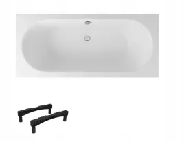 excellent-oceana-slim-wanna-prostokatna-170x75-bialy-mat-nogi