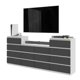 szafka-rtv-14-szuflad-220-cm-komoda-do-salonu-bialy-mat-antracyt-zestaw