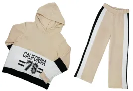 dres-bezowy-dla-dziewczynki-bluza-i-spodnie-produkt-polski-r-146