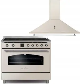 bezowy-zestaw-agd-retro-kuchnia-gazowa-okap-kominowy-90cm-wok-vintage