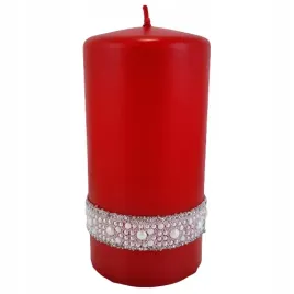 swieca-walec-czerwona-z-perlami-crystal-fi7-h14-cm