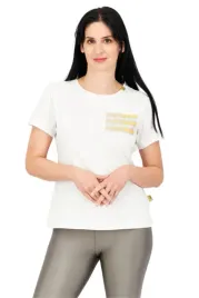 koszulka-damska-plein-sport-biala-z-logotypem