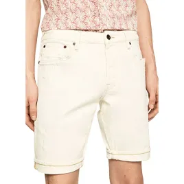 spodenki-meskie-pepe-jenas-stanley-jeansowe-ecru-przed-kolano