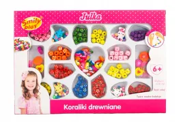 zestaw-koralikow-do-robienia-bizuteri-200-el-koraliki-drewniane-6-smily